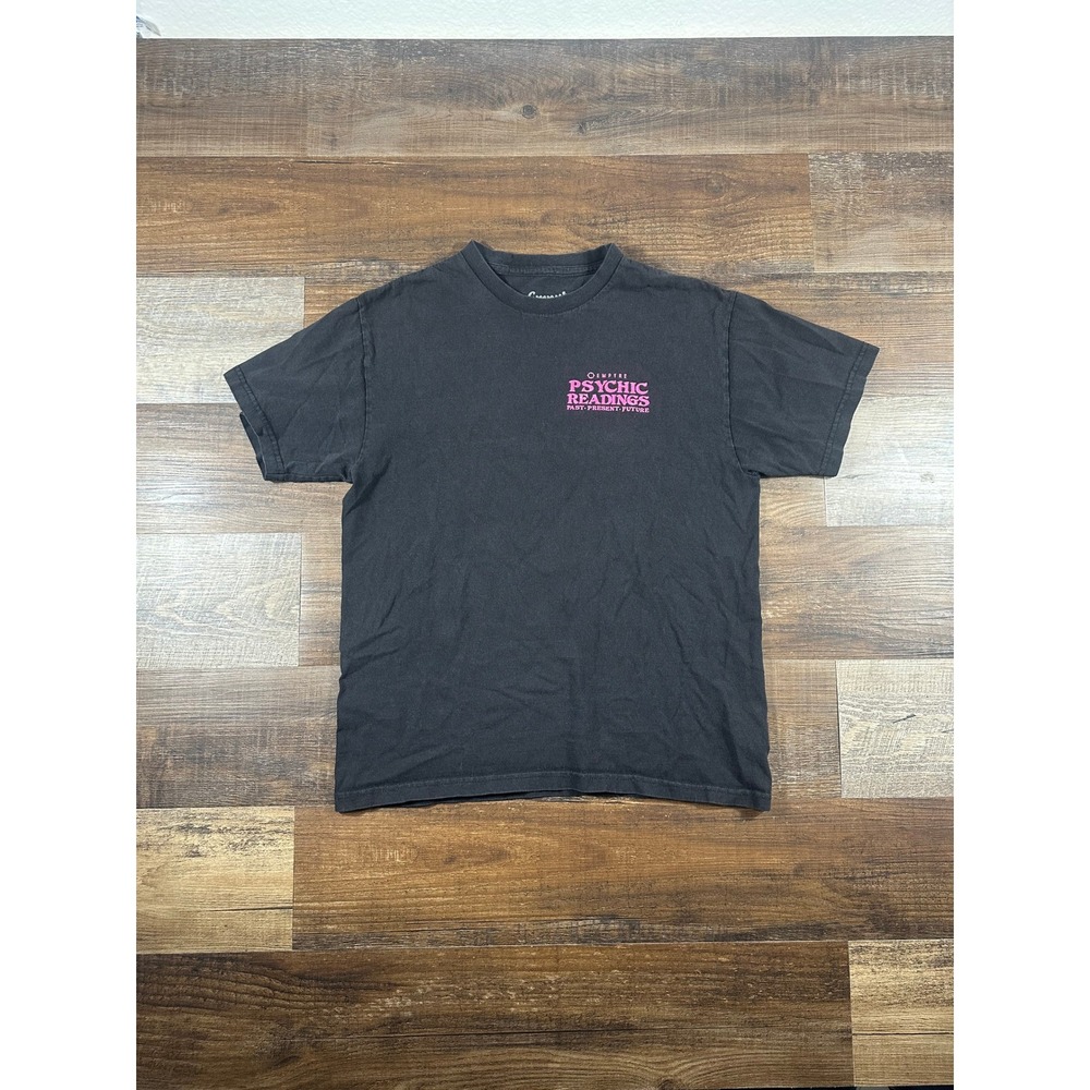 Empyre Mens Psychic Readings Graphic T-Shirt Black Pink Medium